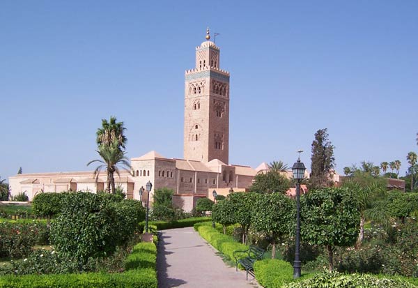 Мечеть Аль-Кутубийа в Марракеше (XII в.)